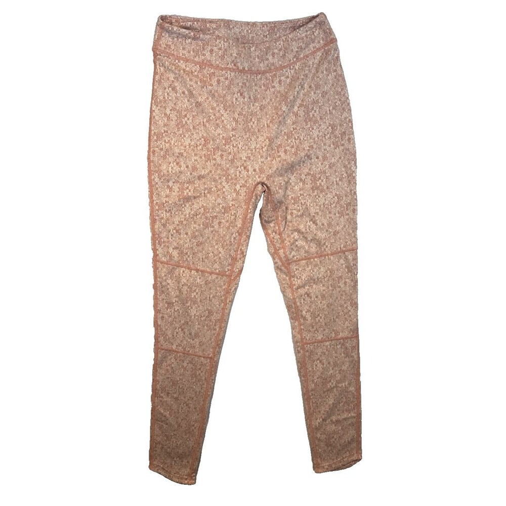 Gymshark Training Mesh Leggings L Large Pink Marl Heathered DRY SS 19-212